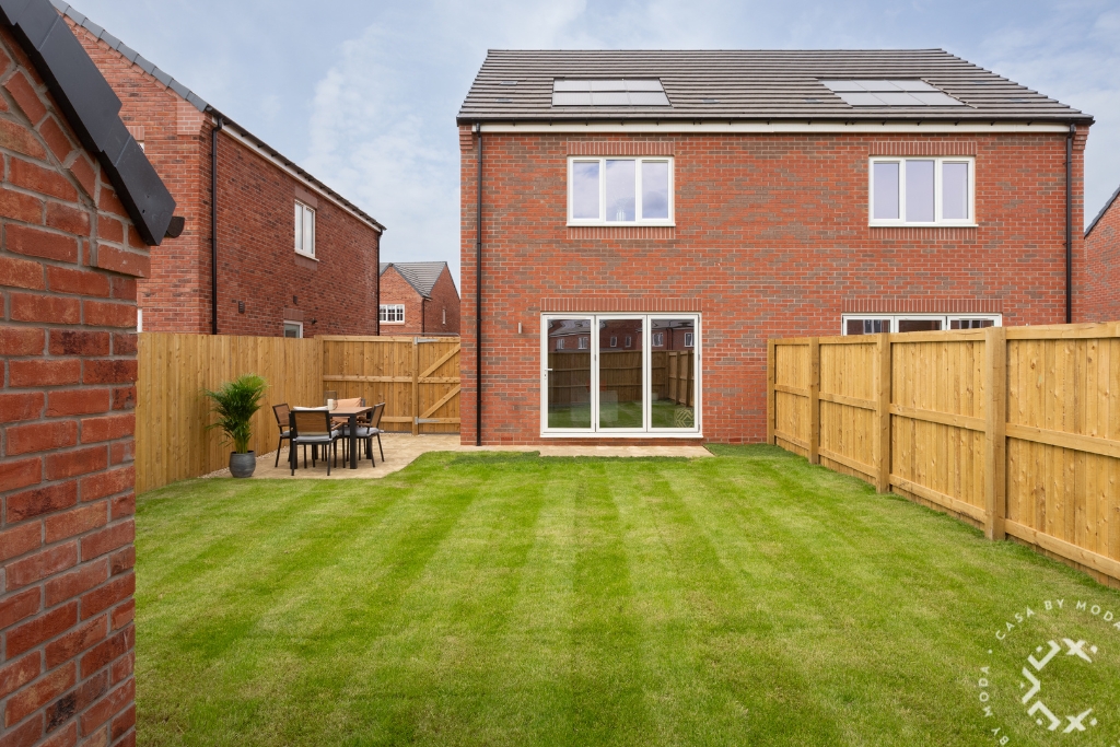 Houses to Rent by Casa at Moda at Casa at Westmoor Grange, Doncaster, DN3, private rear garden